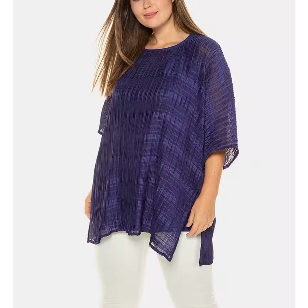 ULLA POPKEN
Tunika Plissee-Tunika transparent Oversized selection